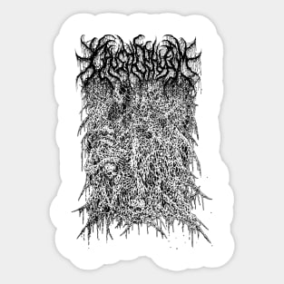 Caustic Phlegm - Putrefying Flesh Sticker